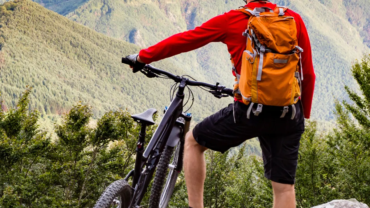 Biker who used No Sweat Protection Plan to add protection for their mountain bike